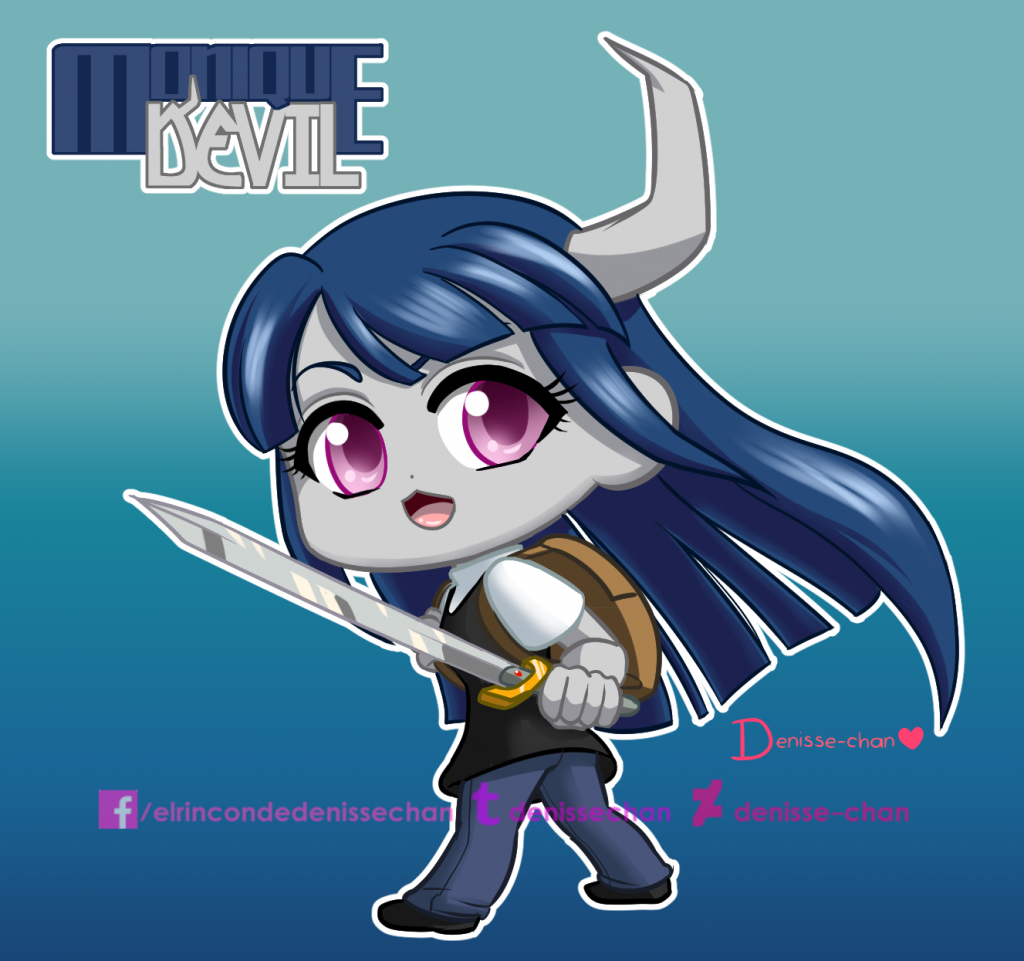 Chibi Monique por Denisse-chan